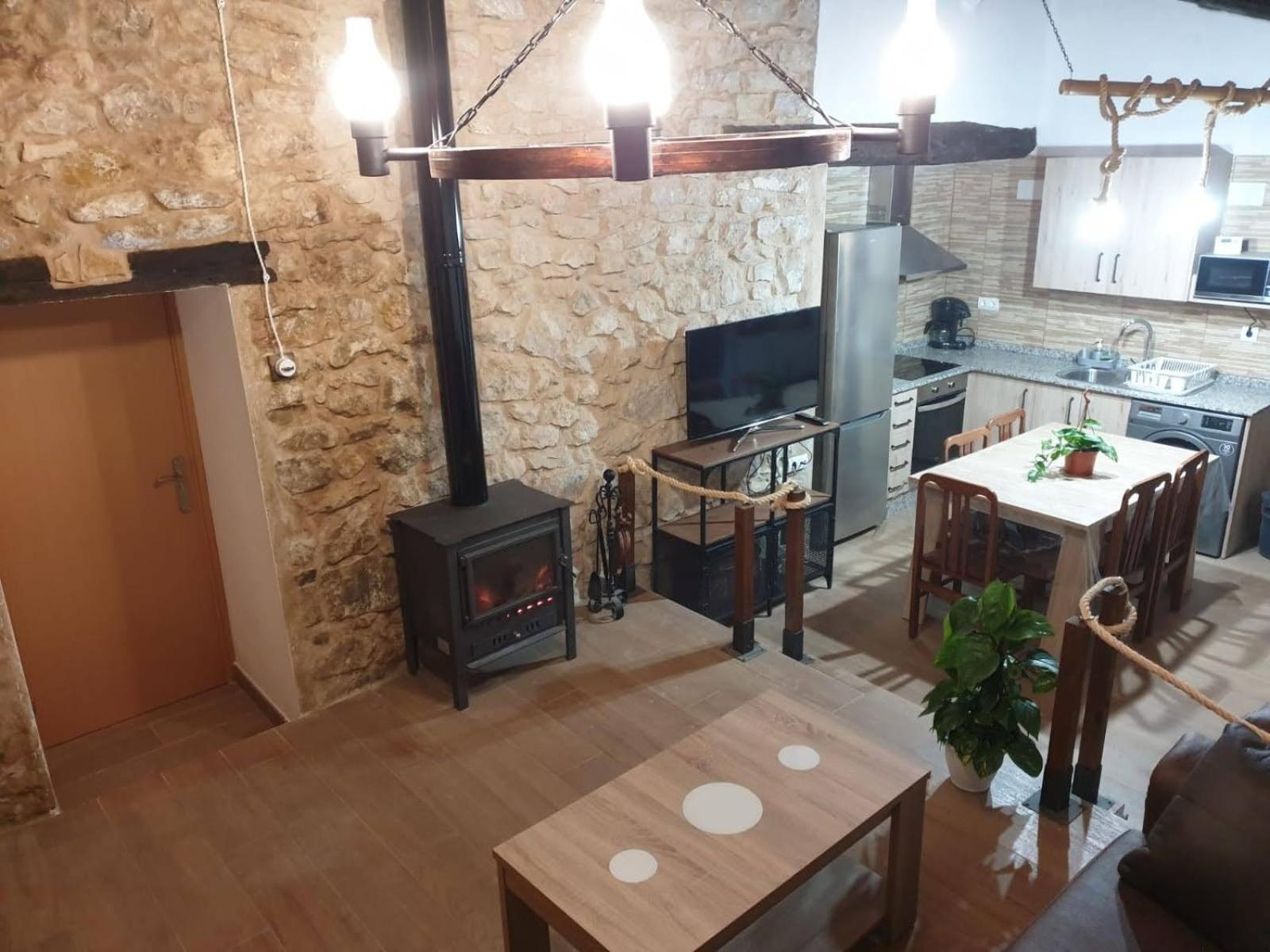 Casa Rural Chulilla Villarroya de los Pinares Pokój zdjęcie